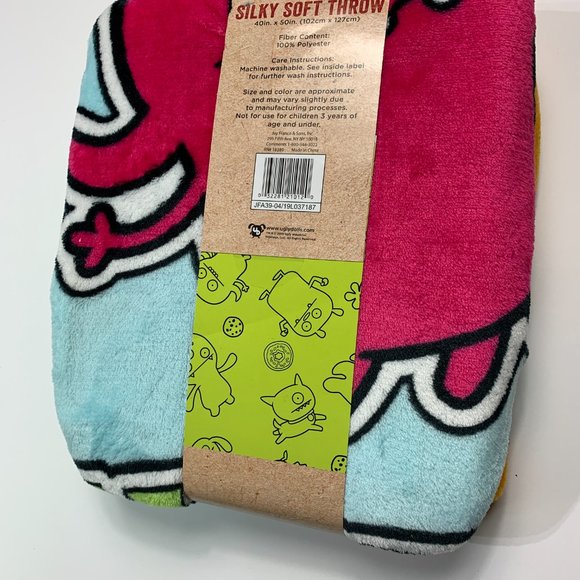 UGLY DOLL Silky Soft Throw Blanket Kids Children - Picture 3 of 5